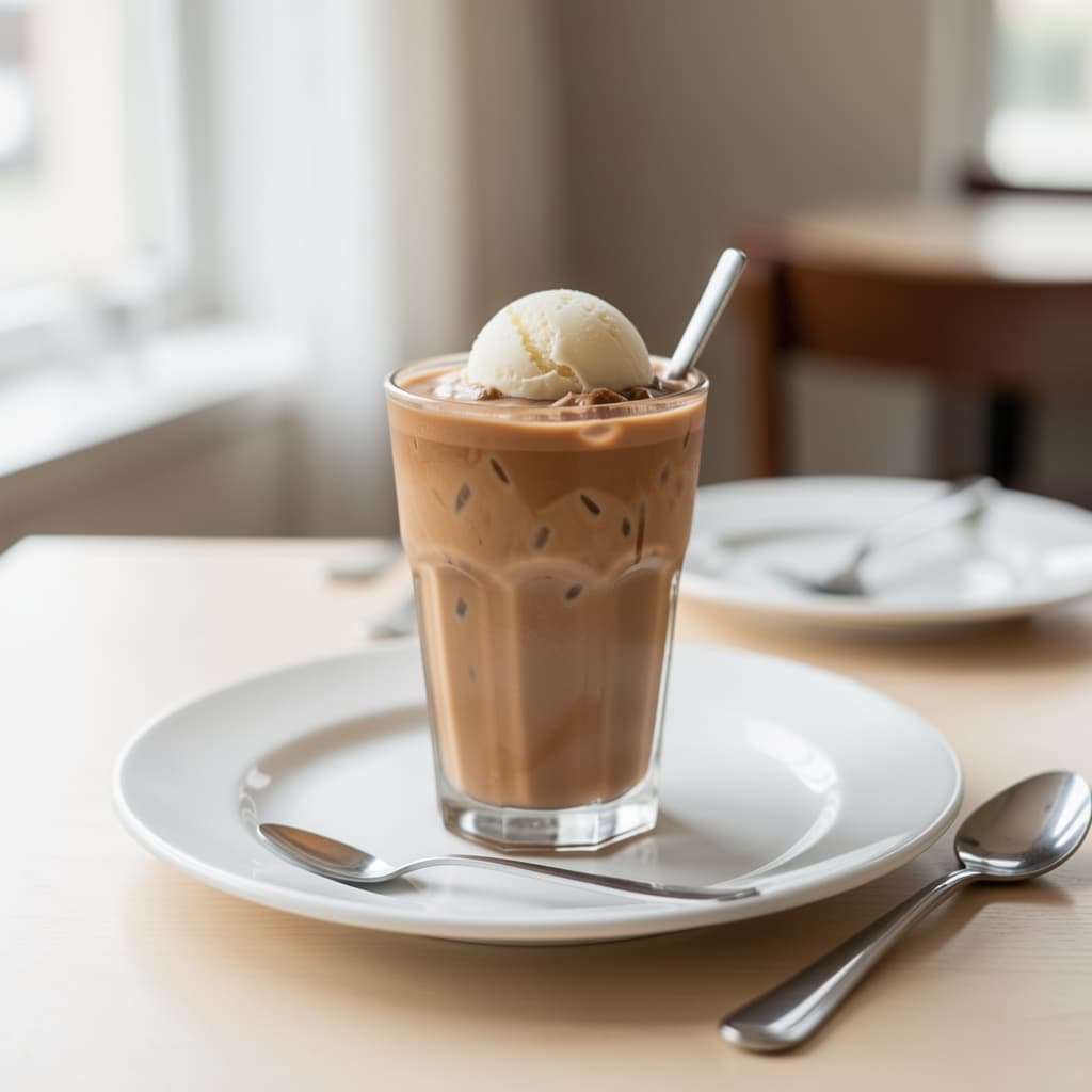 Cold Coffee with Ice-Cream