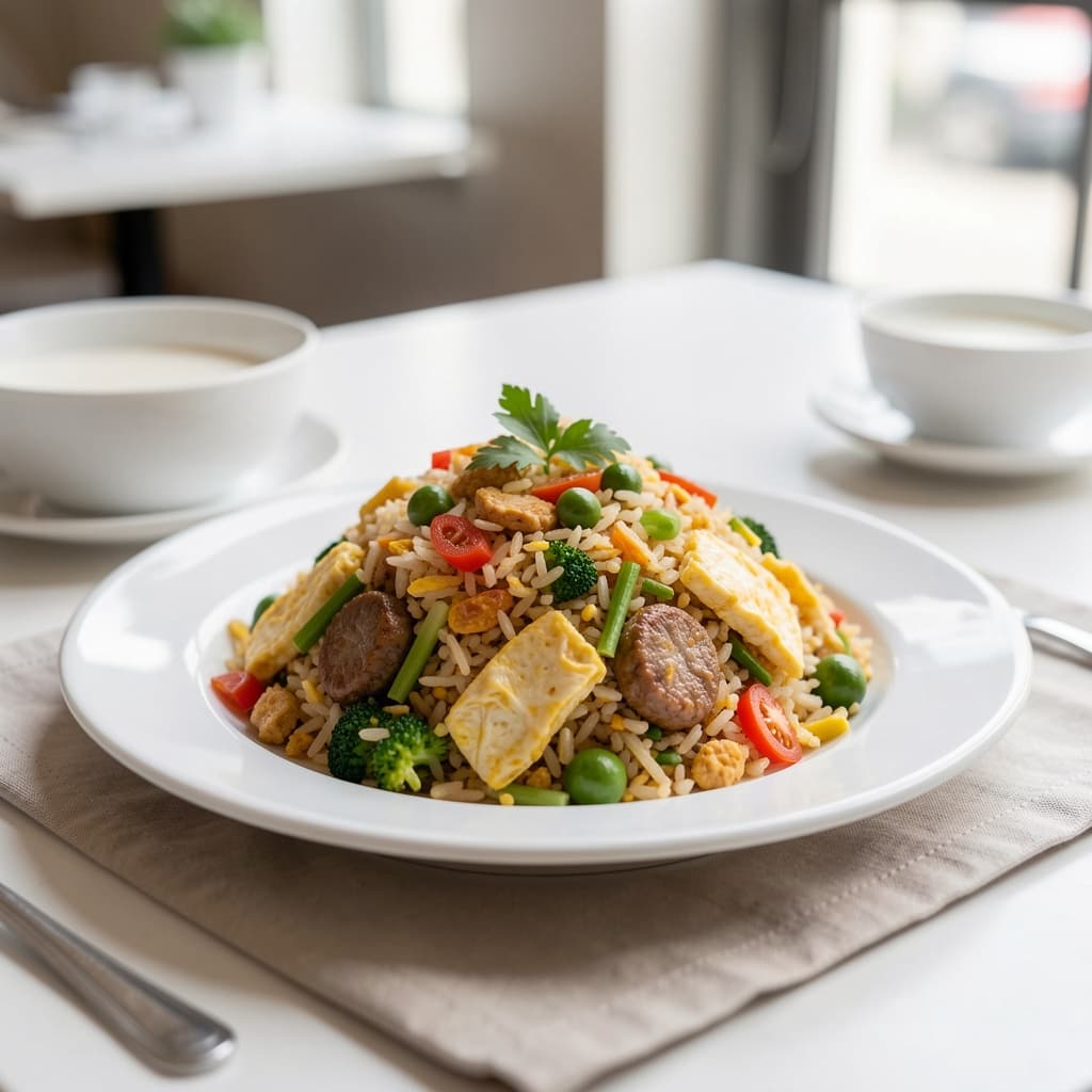 Shezwan Egg Fried Rice
