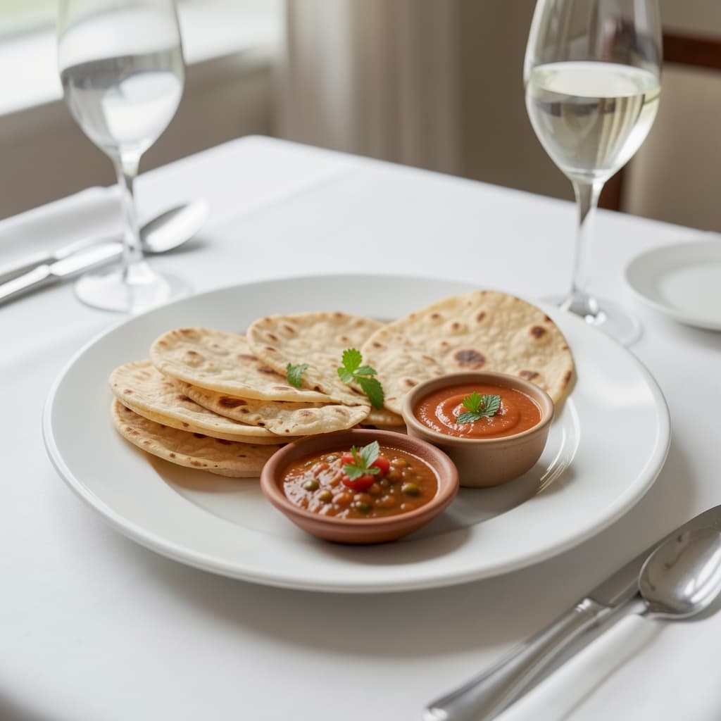 Papad & Chutney