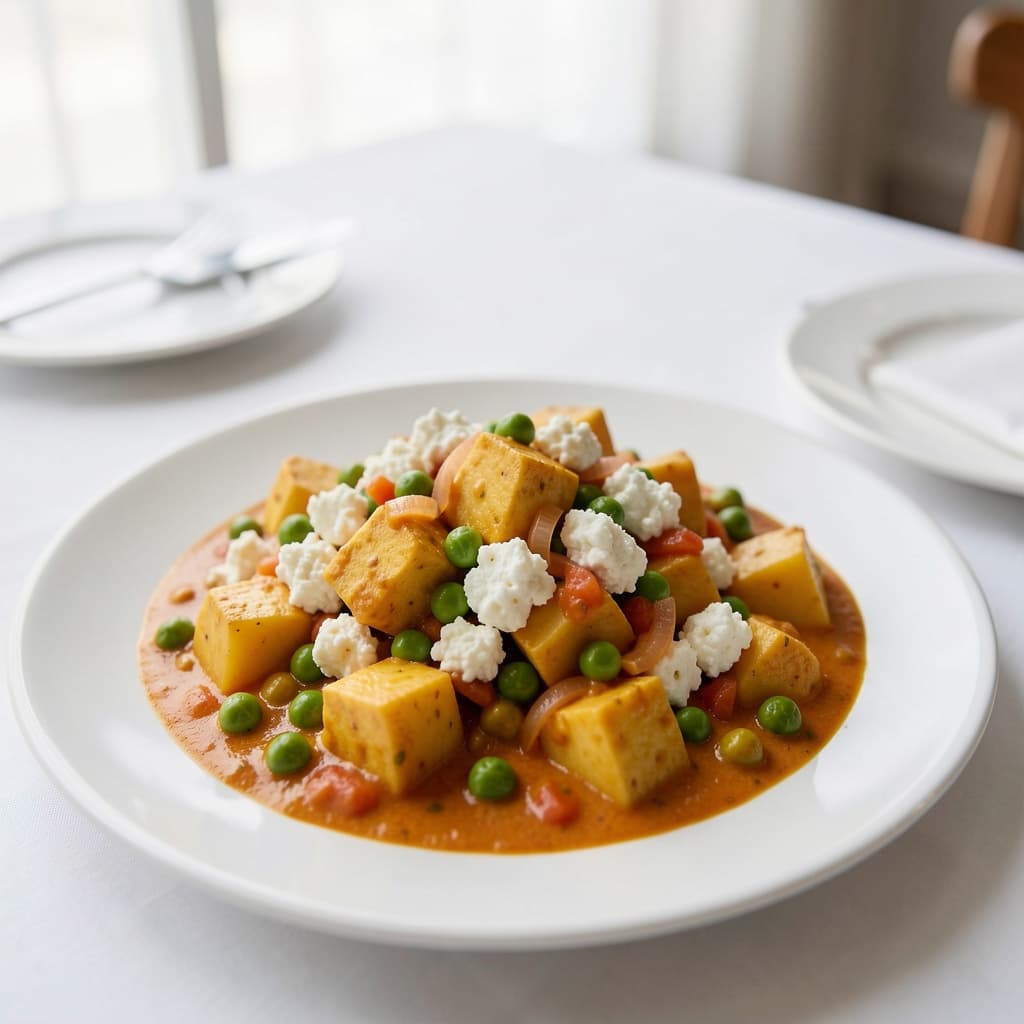 Aloo Mutter Paneer