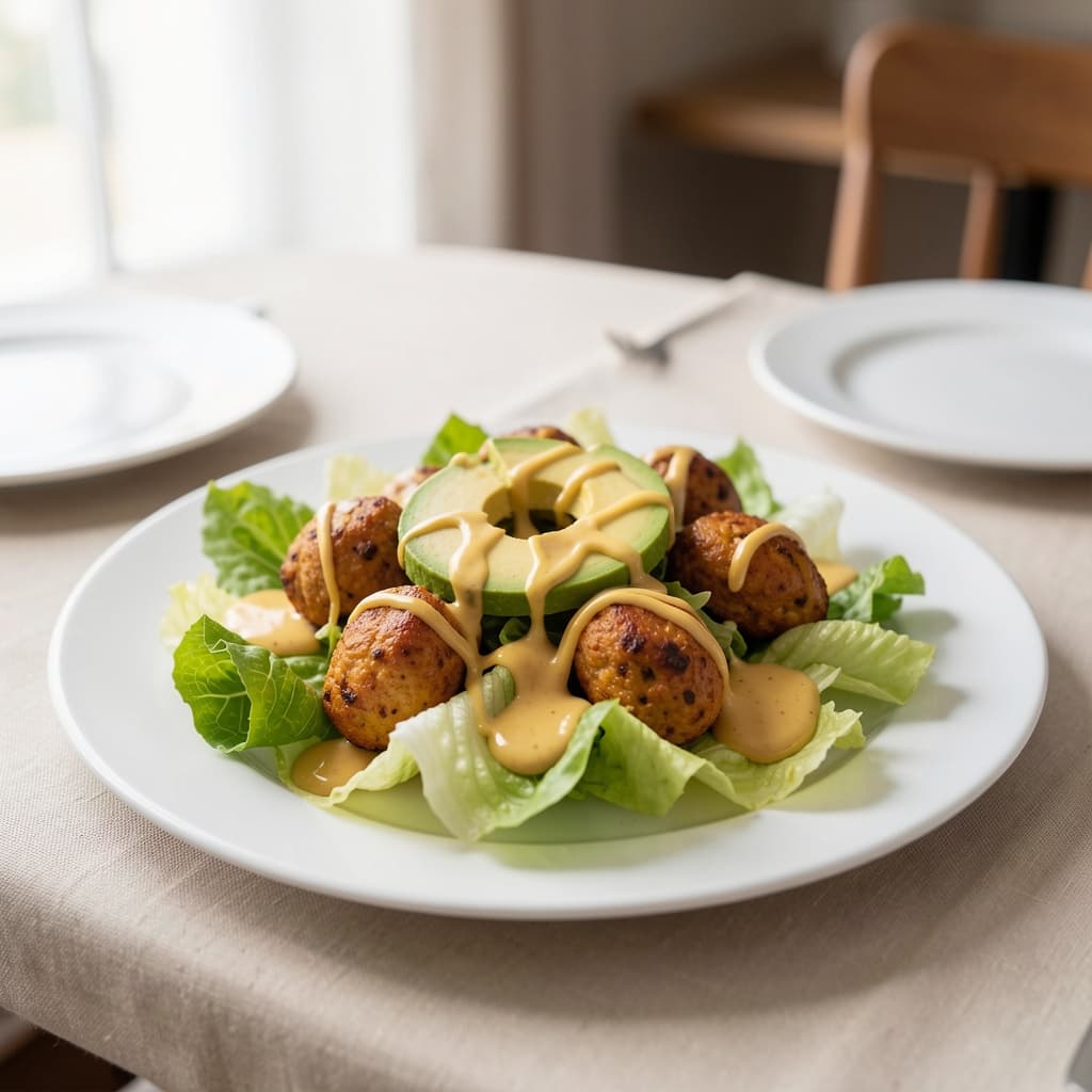 Chicken Tikka & Avocado Salad