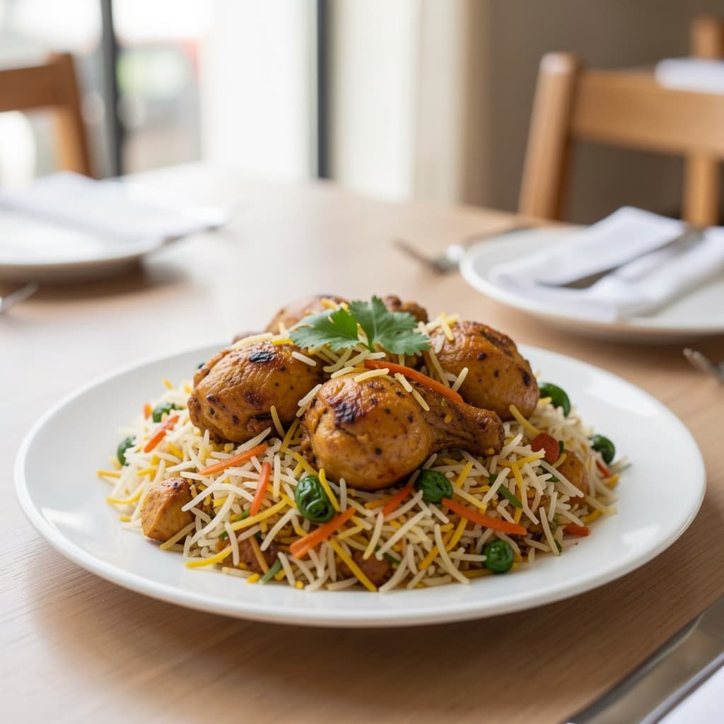 Gongura Chicken Biryani