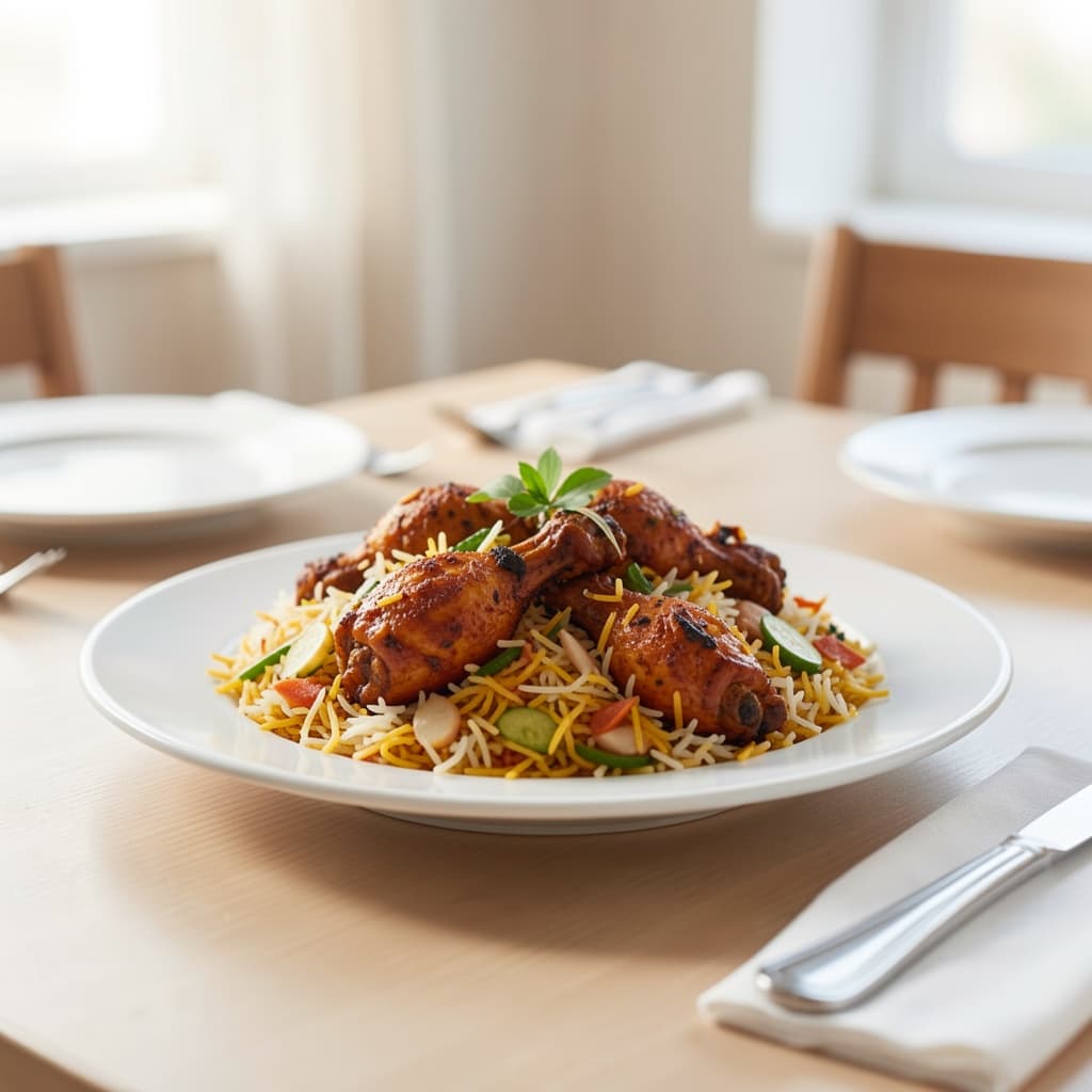 Tandoori Chicken Biryani