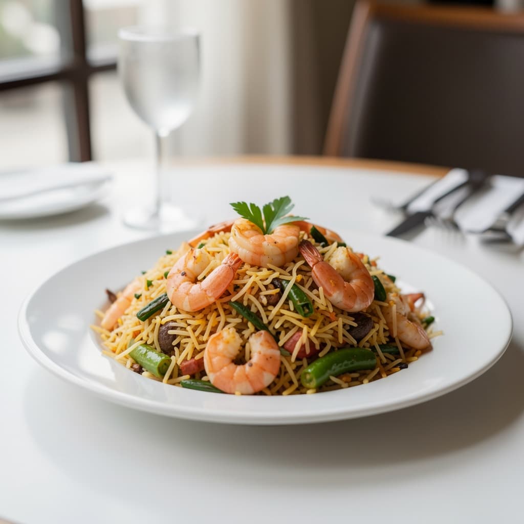 Gongura Shrimp Biryani