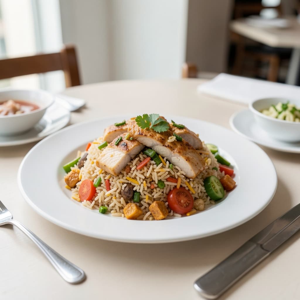Fish Fried Rice