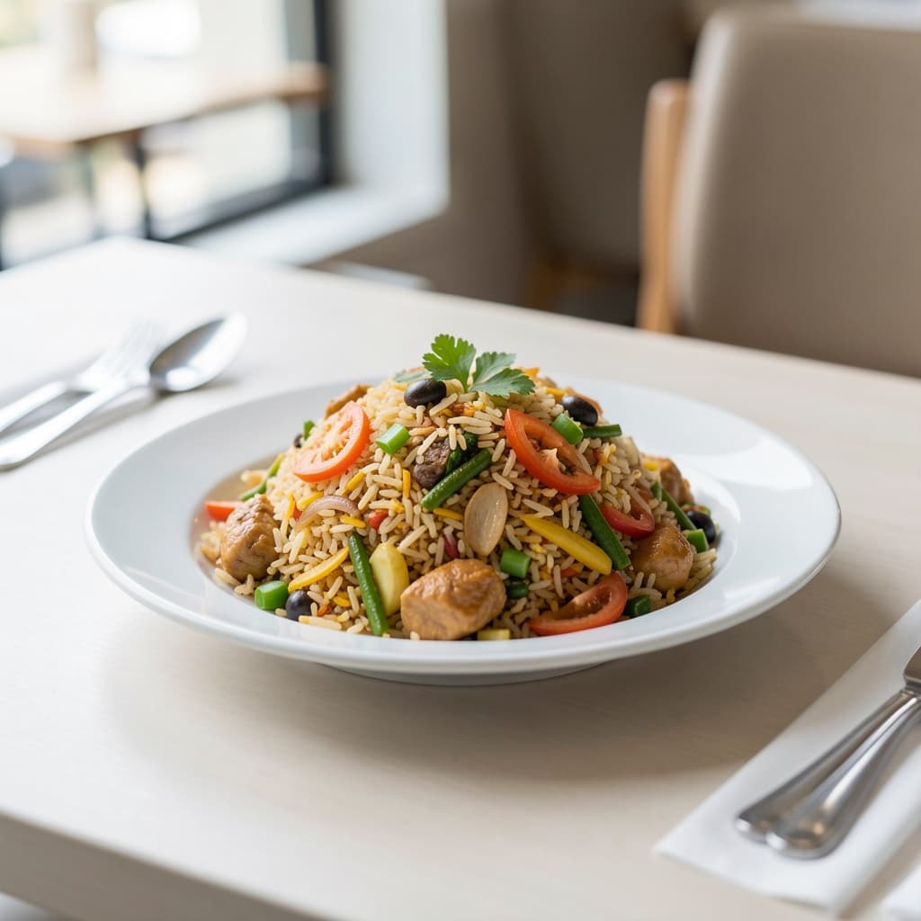 Shezwan Chicken Fried Rice