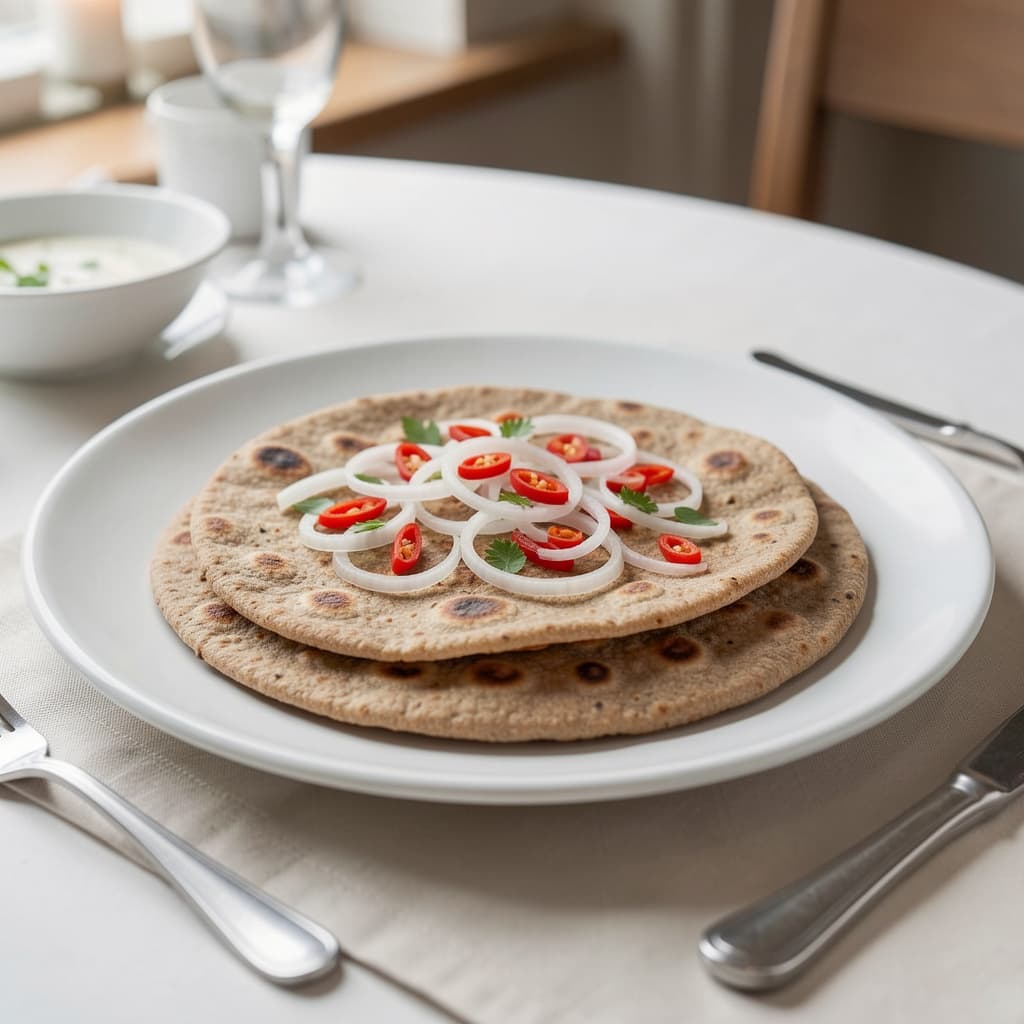 Pyaz Mirch Ki Roti