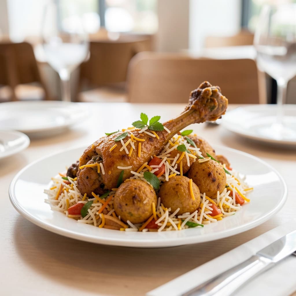 Chicken Dum Biryani (with Bone)